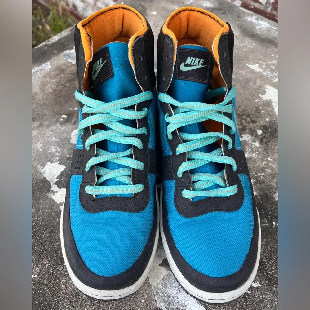 Nike Terminator Hybrid 2008 Blue Orange 344647-431 Sz 10